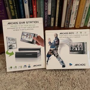 Archos 604 & Archos DVR Station Boxed w/Accessories included.